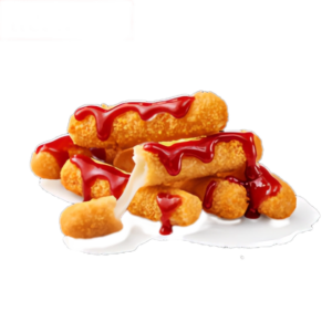 Сырные палочки с клюквенным соусом